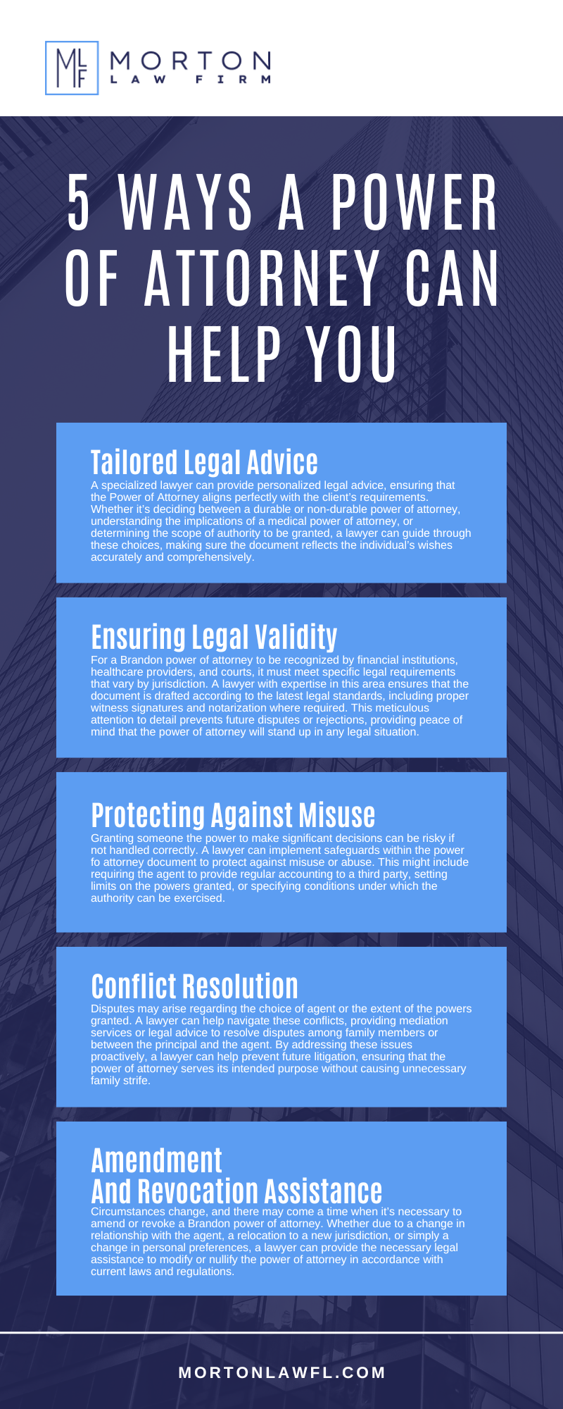 5 Ways A Power Of Attorney Can Help You Infographic